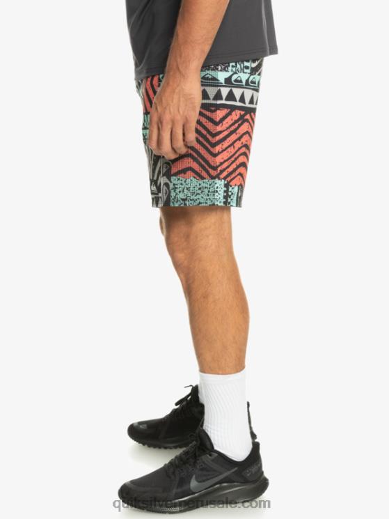 Quiksilver N8LNT808 hombres gris violeta highlite omni short 17 voleas
