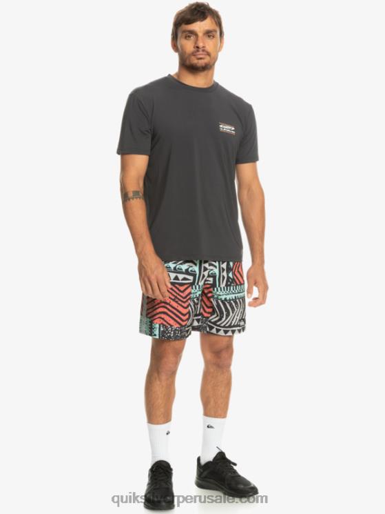 Quiksilver N8LNT808 hombres gris violeta highlite omni short 17 voleas