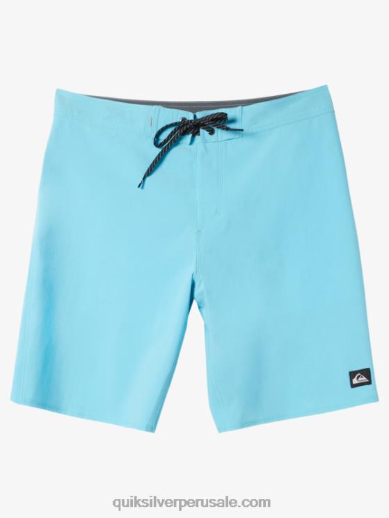 Quiksilver N8LNT80 hombres río azul surfsilk kaimana 20 shorts de playa de alto rendimiento