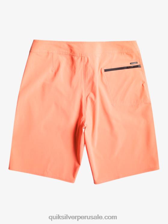 Quiksilver N8LNT81 hombres salmón fresco surfsilk kaimana 20 shorts de playa de alto rendimiento
