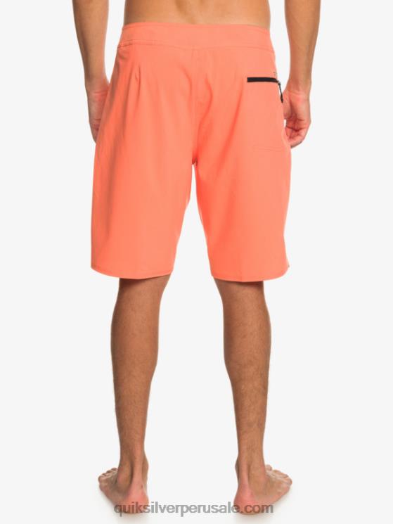 Quiksilver N8LNT81 hombres salmón fresco surfsilk kaimana 20 shorts de playa de alto rendimiento