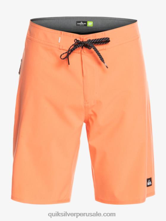 Quiksilver N8LNT81 hombres salmón fresco surfsilk kaimana 20 shorts de playa de alto rendimiento