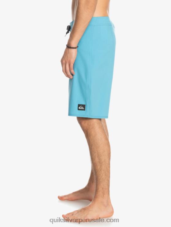 Quiksilver N8LNT84 hombres delfinio azul surfsilk kaimana 20 shorts de playa de alto rendimiento