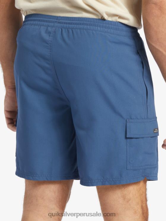 Quiksilver N8LNT911 hombres alférez azul brezo Waterman equilibrio 18 voleas