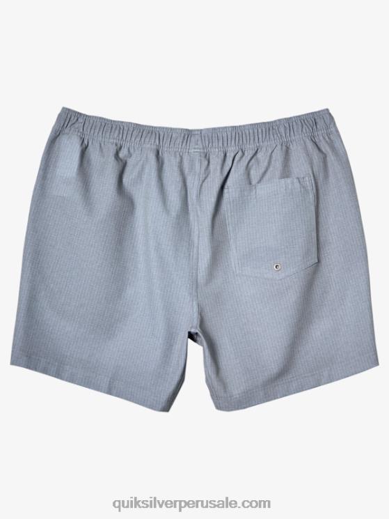 Quiksilver N8LNT955 hombres brezo gris claro bañador waterman after surf stretch 20 anfibios