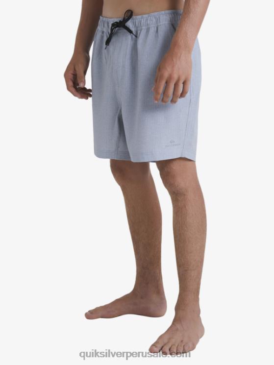Quiksilver N8LNT955 hombres brezo gris claro bañador waterman after surf stretch 20 anfibios