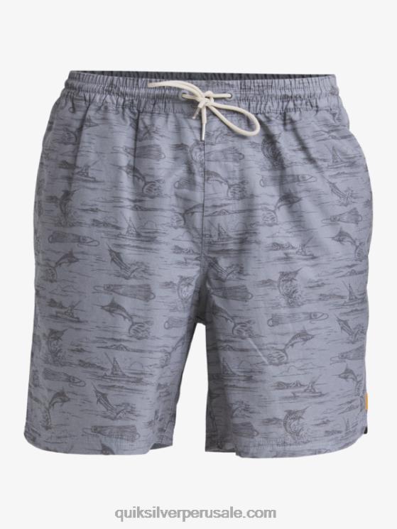 Quiksilver N8LNT989 hombres marlín de piel de tiburón vy Waterman marlin jig 17 voleas