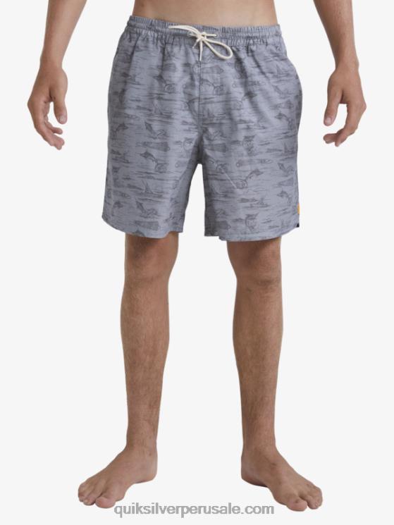 Quiksilver N8LNT989 hombres marlín de piel de tiburón vy Waterman marlin jig 17 voleas