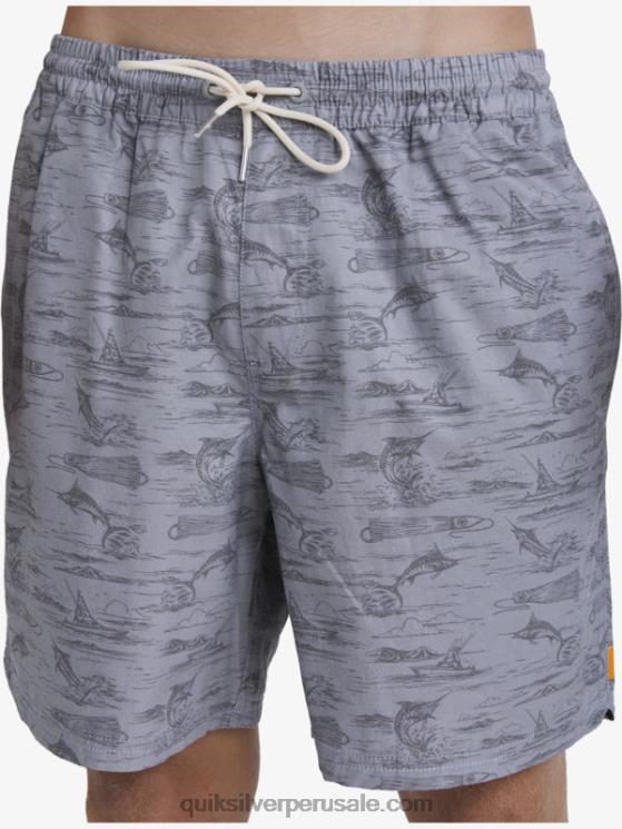 Quiksilver N8LNT989 hombres marlín de piel de tiburón vy Waterman marlin jig 17 voleas