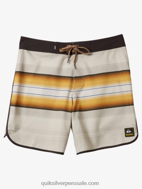 Quiksilver x Pacifico N8LNT14 hombres abedul shorts de playa surfsilk 18