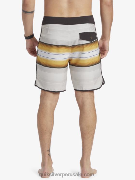 Quiksilver x Pacifico N8LNT14 hombres abedul shorts de playa surfsilk 18