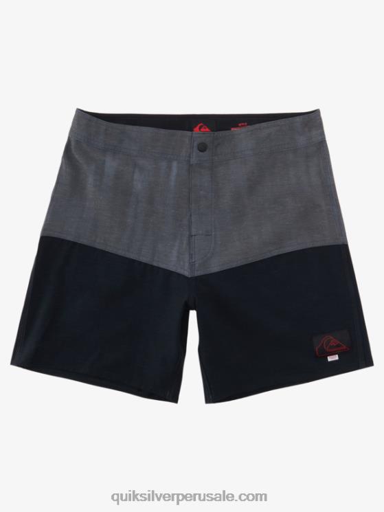 Quiksilver x Stranger N8LNT1719 hombres el revés cosas a tope logo 1986 17 bañadores