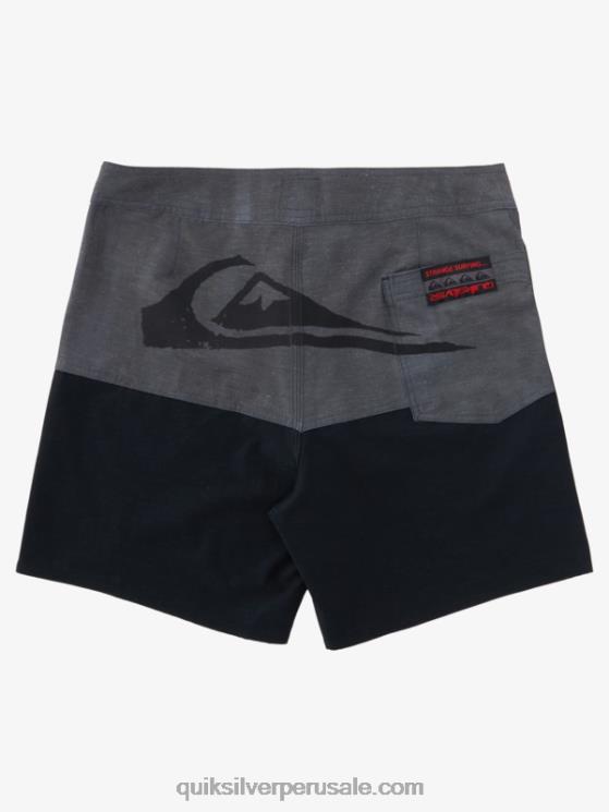 Quiksilver x Stranger N8LNT1719 hombres el revés cosas a tope logo 1986 17 bañadores