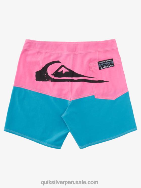 Quiksilver x Stranger N8LNT1720 hombres leona colinas cosas a tope logo 1986 17 bañadores