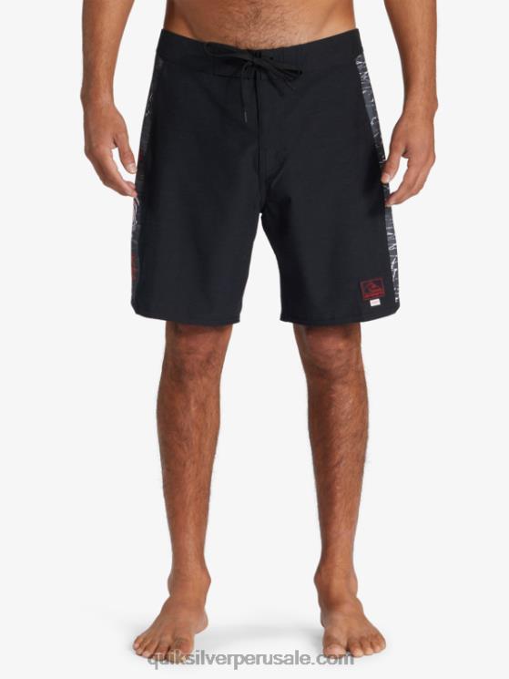 Quiksilver x Stranger N8LNT1786 hombres el revés Bañadores Things Original Arch 1986 18