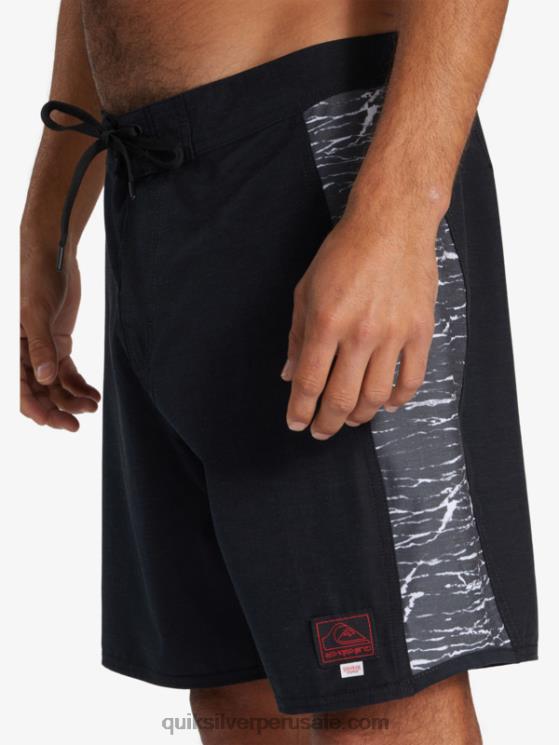 Quiksilver x Stranger N8LNT1786 hombres el revés Bañadores Things Original Arch 1986 18