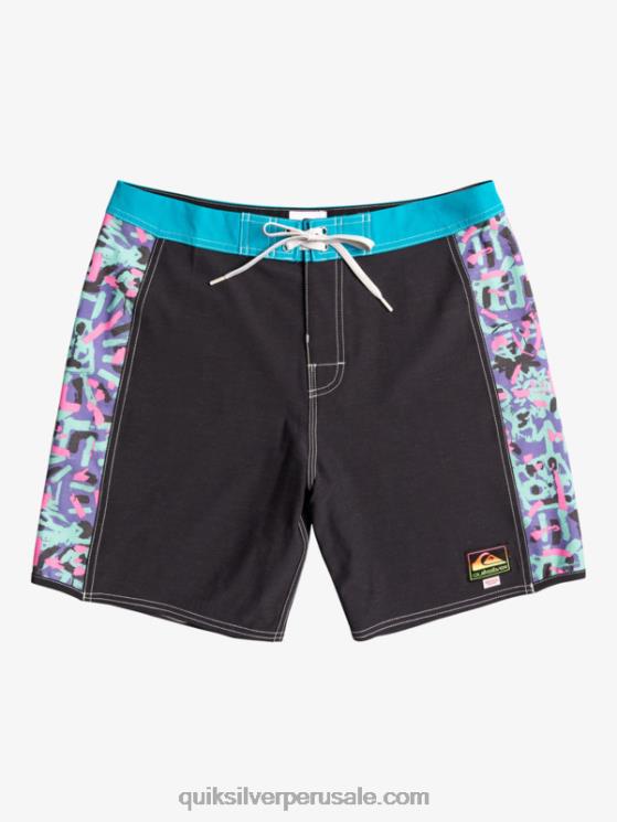 Quiksilver x Stranger N8LNT1787 hombres leona colinas Bañadores Things Original Arch 1986 18