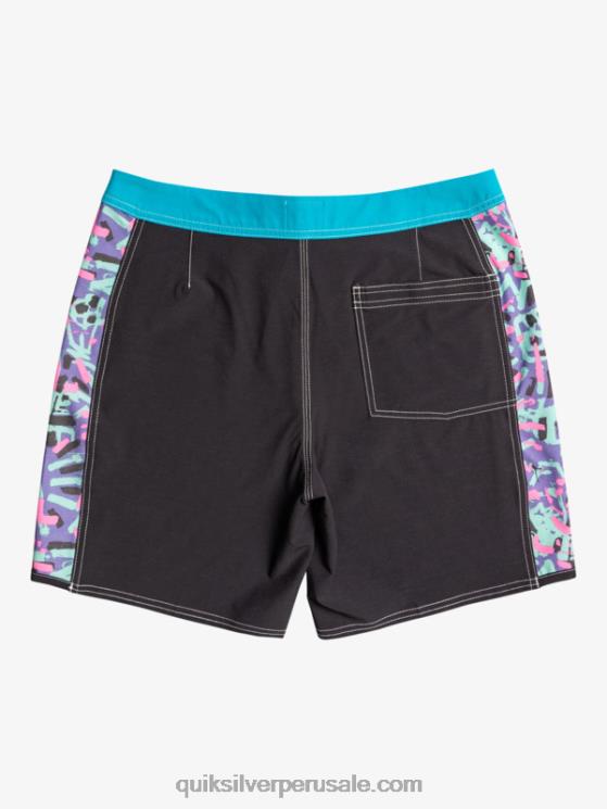 Quiksilver x Stranger N8LNT1787 hombres leona colinas Bañadores Things Original Arch 1986 18