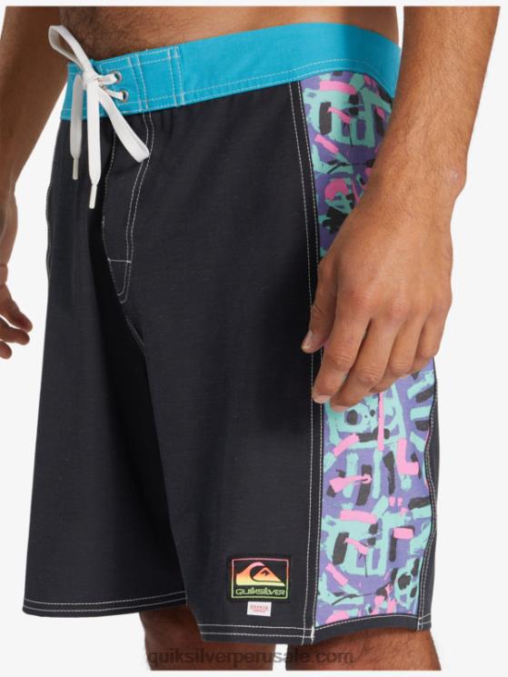 Quiksilver x Stranger N8LNT1787 hombres leona colinas Bañadores Things Original Arch 1986 18