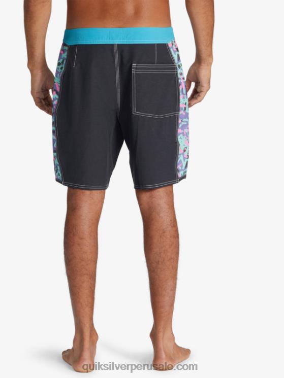 Quiksilver x Stranger N8LNT1787 hombres leona colinas Bañadores Things Original Arch 1986 18