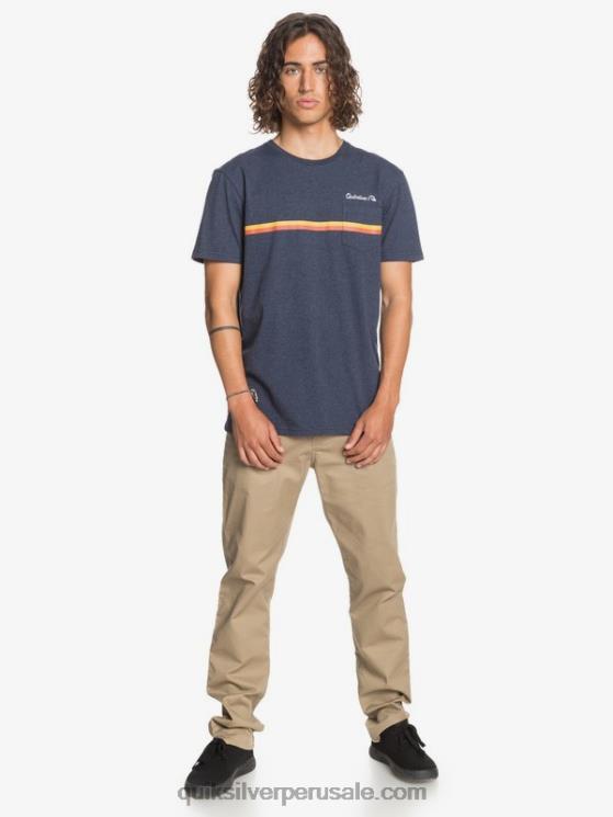 Quiksilver N8LNT1159 hombres madera de olmo pantalones chinos con bolsillos de daily union