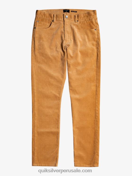 Quiksilver N8LNT1550 hombres playa pantalones de pana de pana kracker