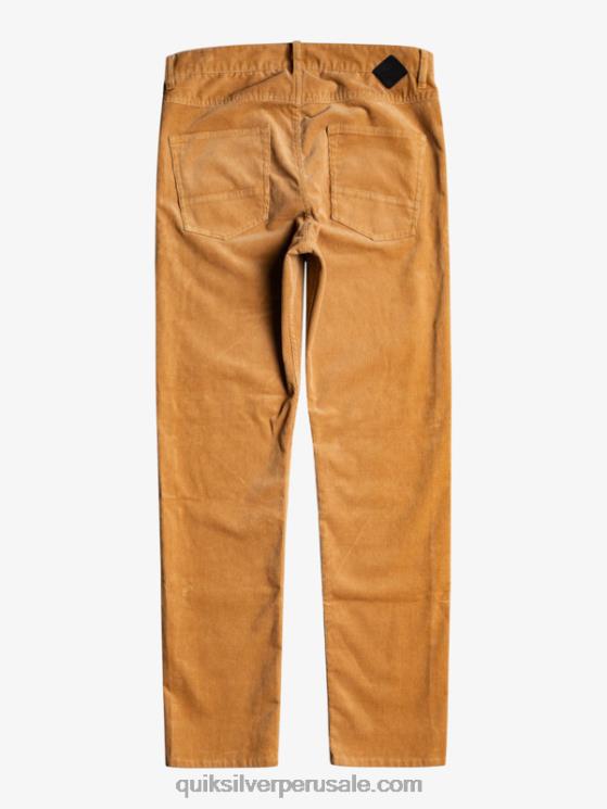Quiksilver N8LNT1550 hombres playa pantalones de pana de pana kracker