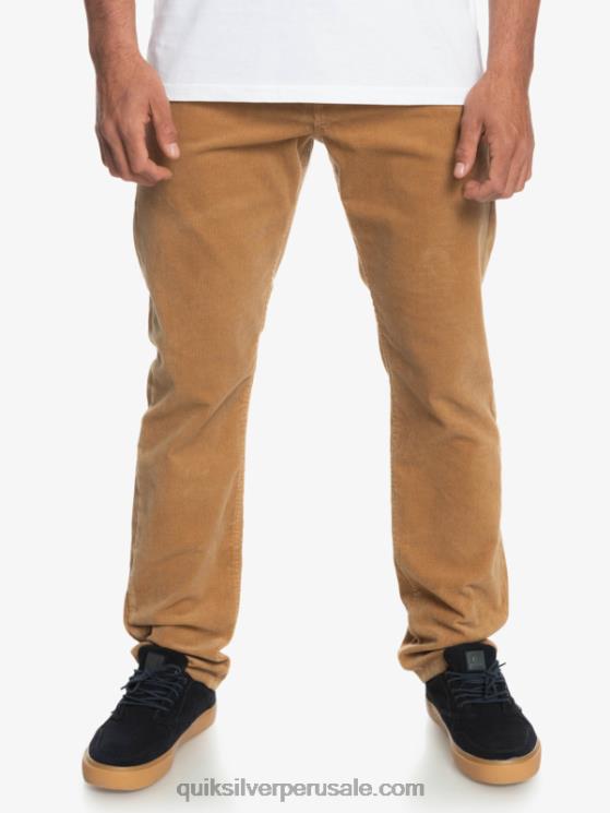 Quiksilver N8LNT1550 hombres playa pantalones de pana de pana kracker