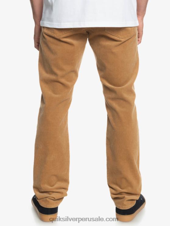 Quiksilver N8LNT1550 hombres playa pantalones de pana de pana kracker