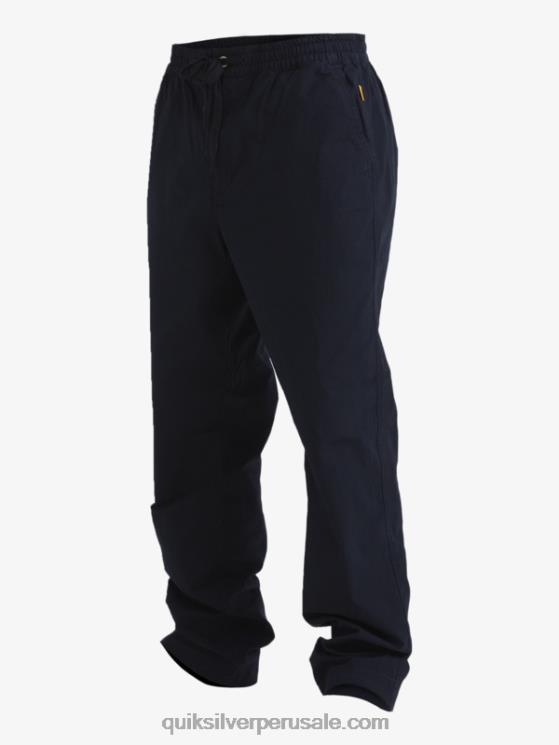 Quiksilver N8LNT791 hombres negro waterman después de los pantalones de surf