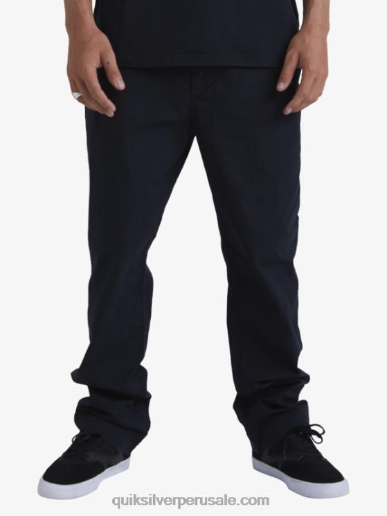 Quiksilver N8LNT791 hombres negro waterman después de los pantalones de surf