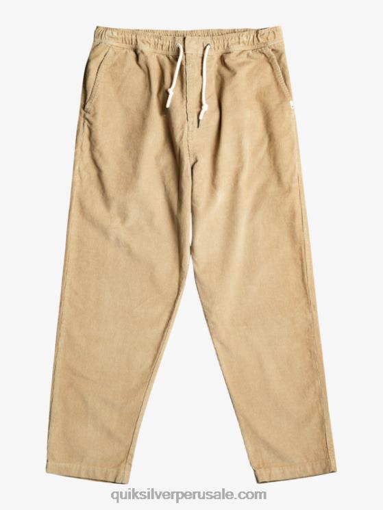 Quiksilver N8LNT920 hombres playa pantalones de pana de corduroy beach cruiser