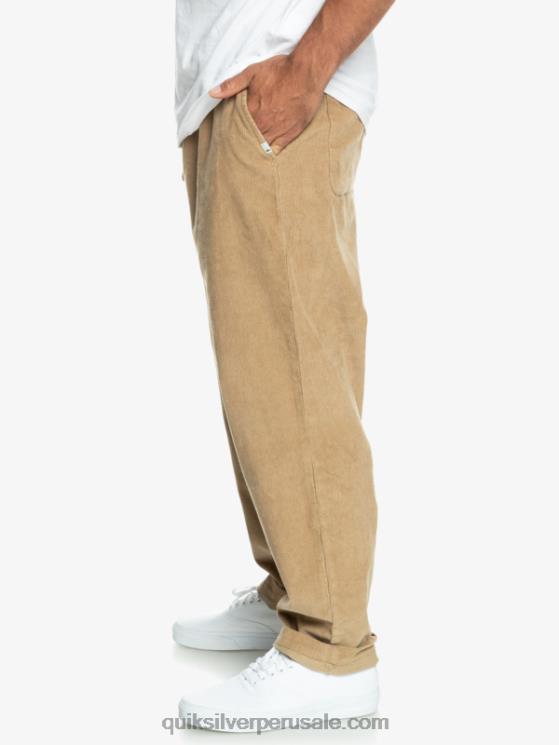 Quiksilver N8LNT920 hombres playa pantalones de pana de corduroy beach cruiser
