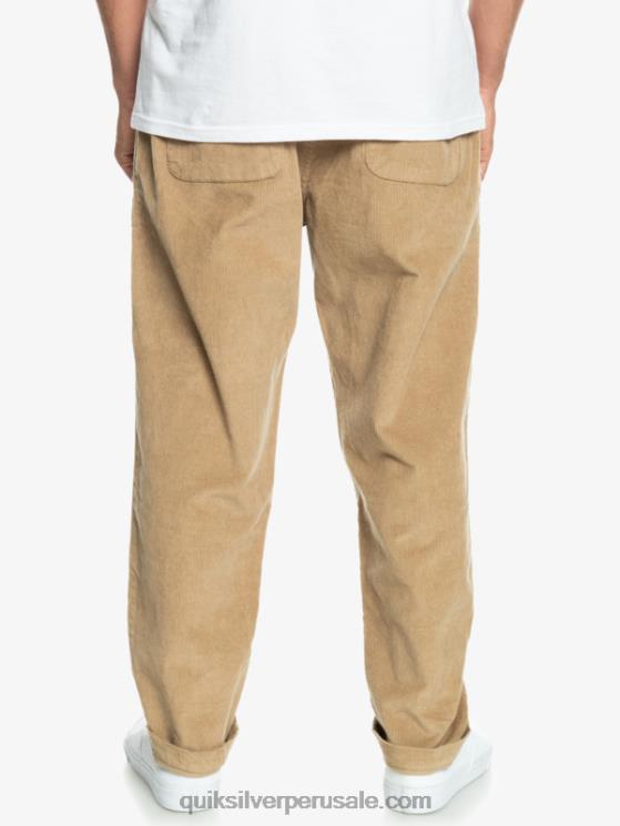 Quiksilver N8LNT920 hombres playa pantalones de pana de corduroy beach cruiser