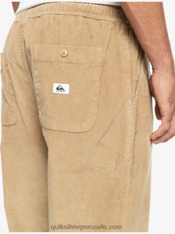 Quiksilver N8LNT920 hombres playa pantalones de pana de corduroy beach cruiser
