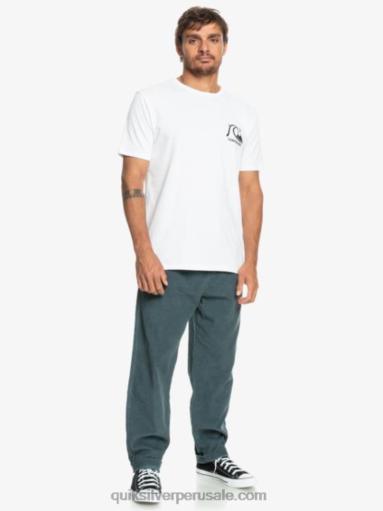 Quiksilver N8LNT921 hombres pizarra oscura pantalones de pana de corduroy beach cruiser