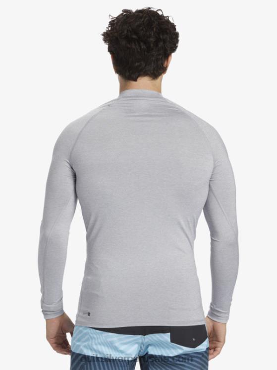 Quiksilver N8LNT1106 hombres brezo aguanieve camiseta de surf de manga larga hawaii double down upf 50