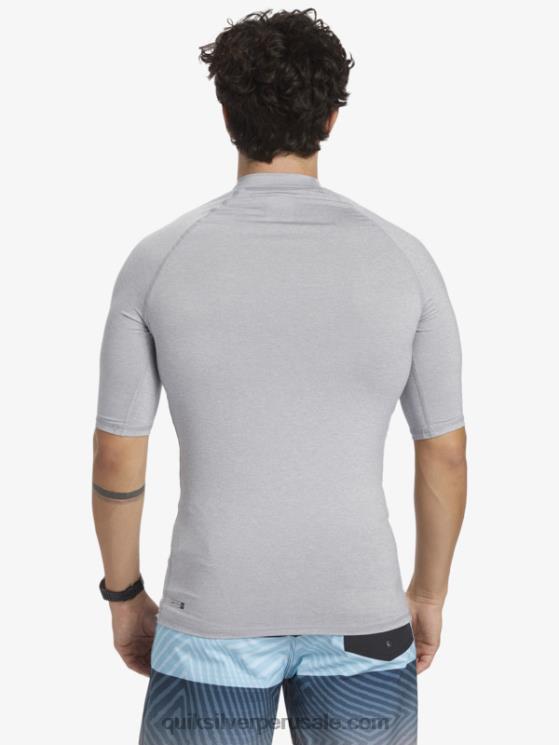 Quiksilver N8LNT1169 hombres brezo aguanieve camiseta de surf de manga corta hawaii double down upf 50