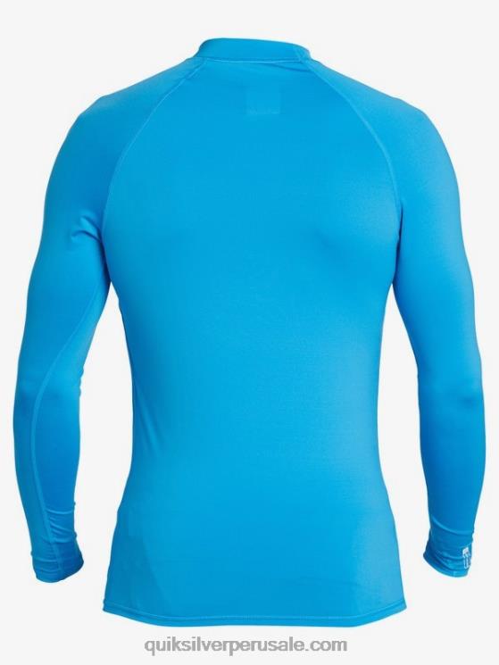 Quiksilver N8LNT1431 hombres alegre todos los tiempos manga larga upf 50 rashguard