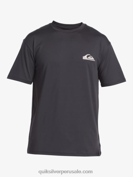 Quiksilver N8LNT316 hombres pista camiseta de surf de manga corta mix session upf 50