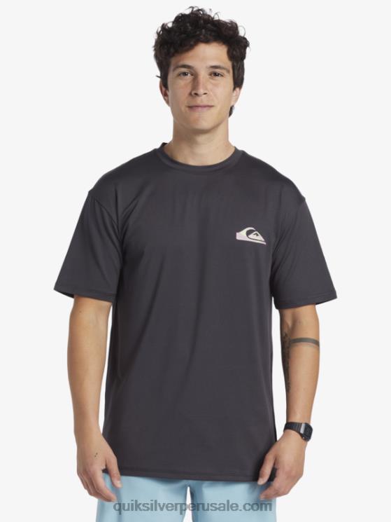 Quiksilver N8LNT316 hombres pista camiseta de surf de manga corta mix session upf 50