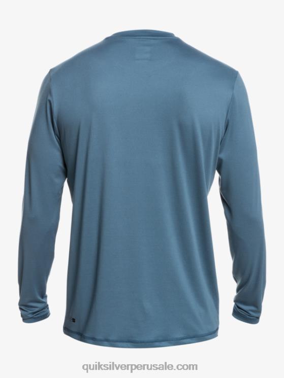 Quiksilver N8LNT402 hombres mar de bering omni session camiseta de surf de manga larga upf 50