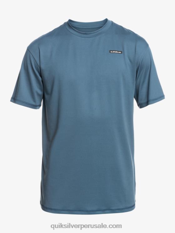 Quiksilver N8LNT537 hombres mar de bering playera de surf de manga corta omni session upf 50