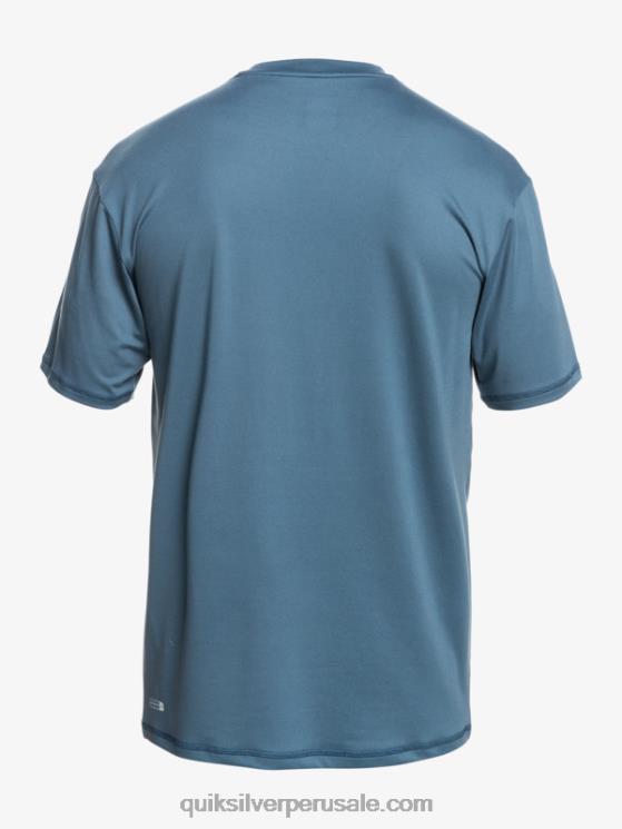 Quiksilver N8LNT537 hombres mar de bering playera de surf de manga corta omni session upf 50