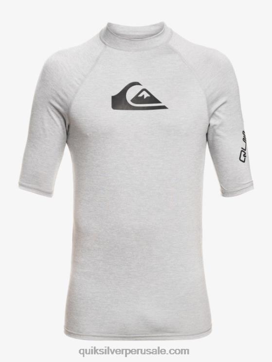 Quiksilver N8LNT809 hombres brezo aguanieve todos los tiempos manga corta upf 50 rashguard