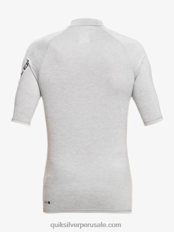 Quiksilver N8LNT809 hombres brezo aguanieve todos los tiempos manga corta upf 50 rashguard