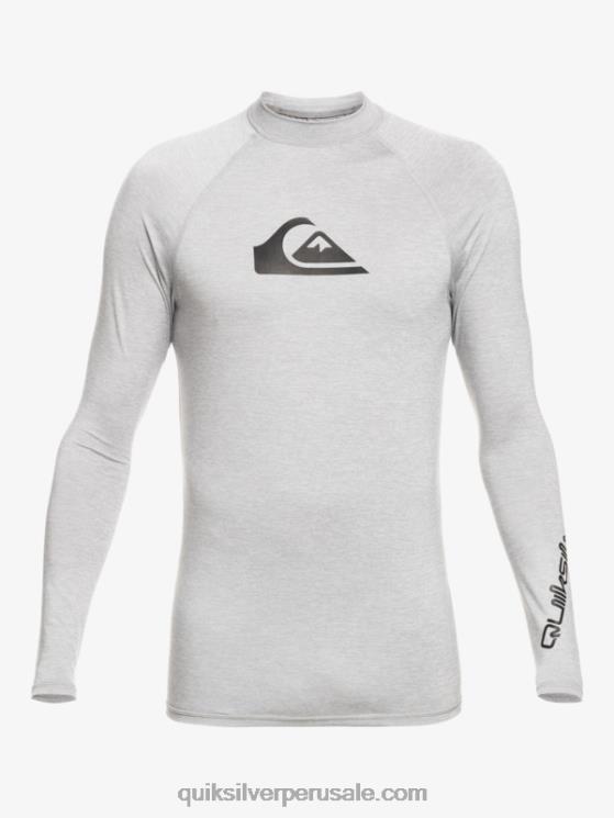 Quiksilver N8LNT819 hombres brezo aguanieve todos los tiempos manga larga upf 50 rashguard
