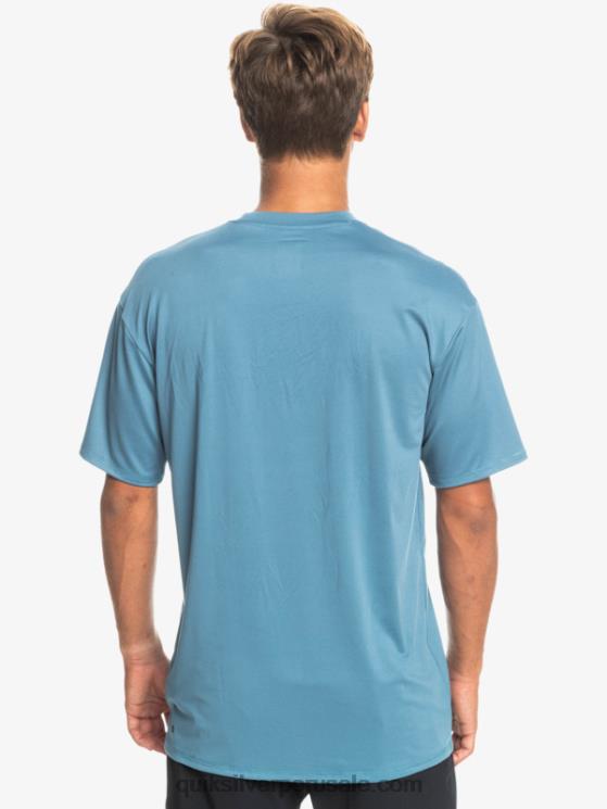 Quiksilver N8LNT891 hombres provenzal playera de surf de manga corta UPF 50 Solid Streak