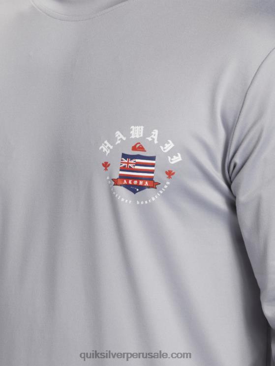 Quiksilver N8LNT925 hombres aguanieve camiseta de surf de manga larga hawaii royal upf 50