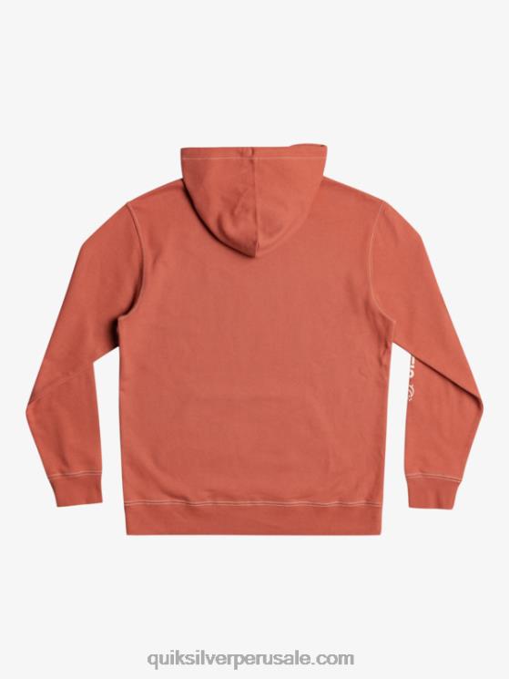 Quiksilver N8LNT1034 hombres Marsala la sudadera con capucha original